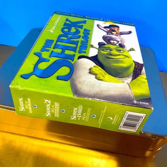 SHREK DVD BUNDLE SHREK 1, SHREK 2 & SHREK THE THIRD DREAMWORKS VINTAGE - Picture 10 of 12
